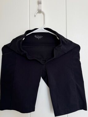 Athleta Black Bike Shorts
